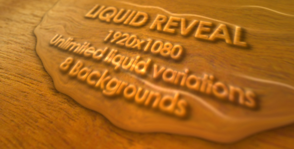 Liquid Reveal - VideoHive 3211322