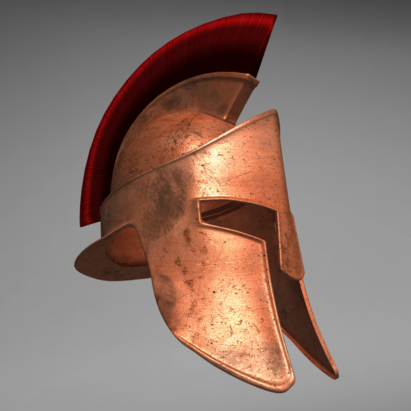 Spartan Helmet - 3Docean 19087680