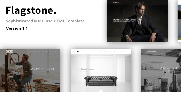 Excellent Flagstone - Creative Multi-use HTML Template