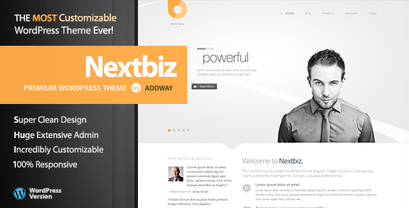 Nextbiz - Responsive Multi-Purpose WordPress Theme - Business Corporate