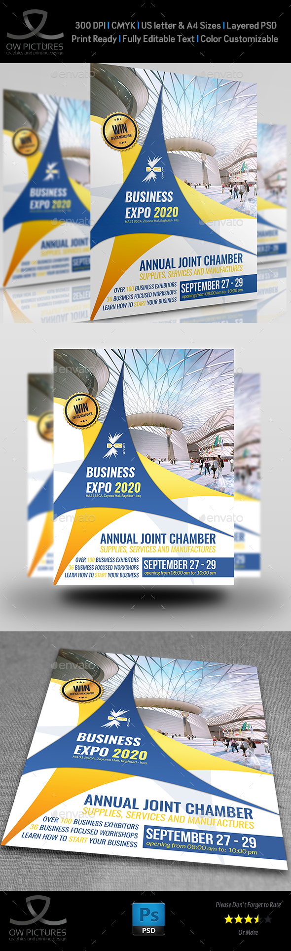 business expo flyer template by owpictures graphicriver images expo flyers