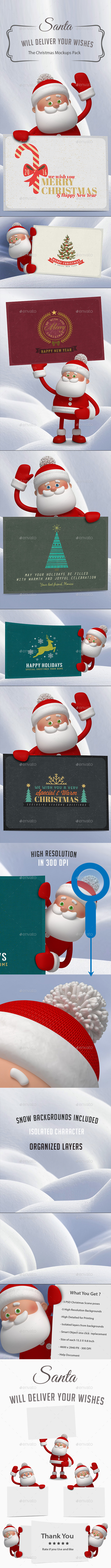 Santa - The Christmas Mockups - Miscellaneous Print