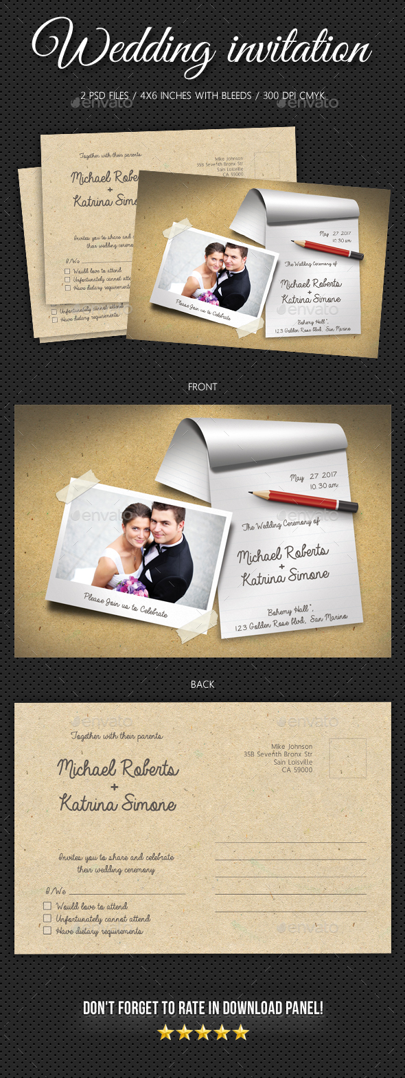 Wedding Invitation V7