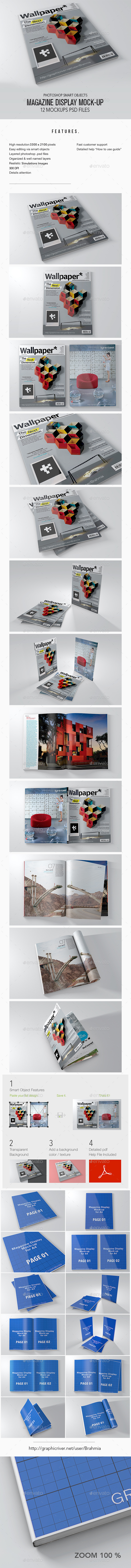 Magazine Mock-up - Magazines Print