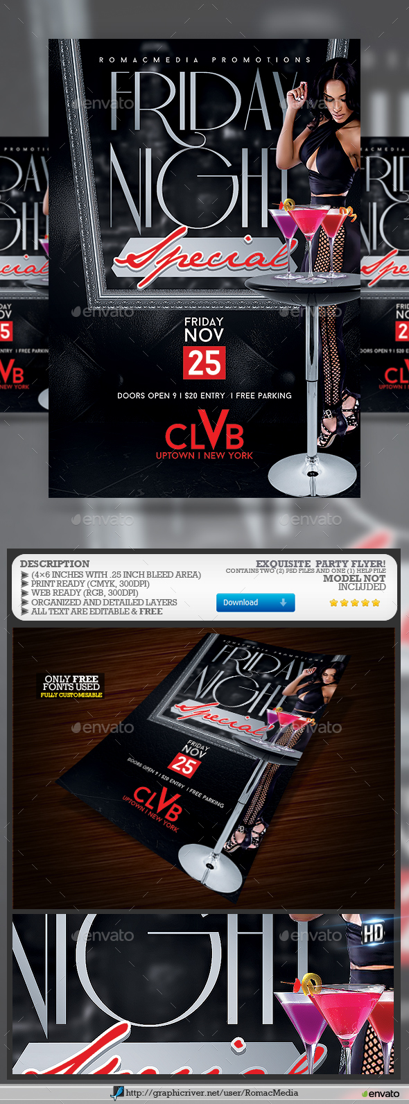 Exquisite Party Flyer - Clubs & Parties Events