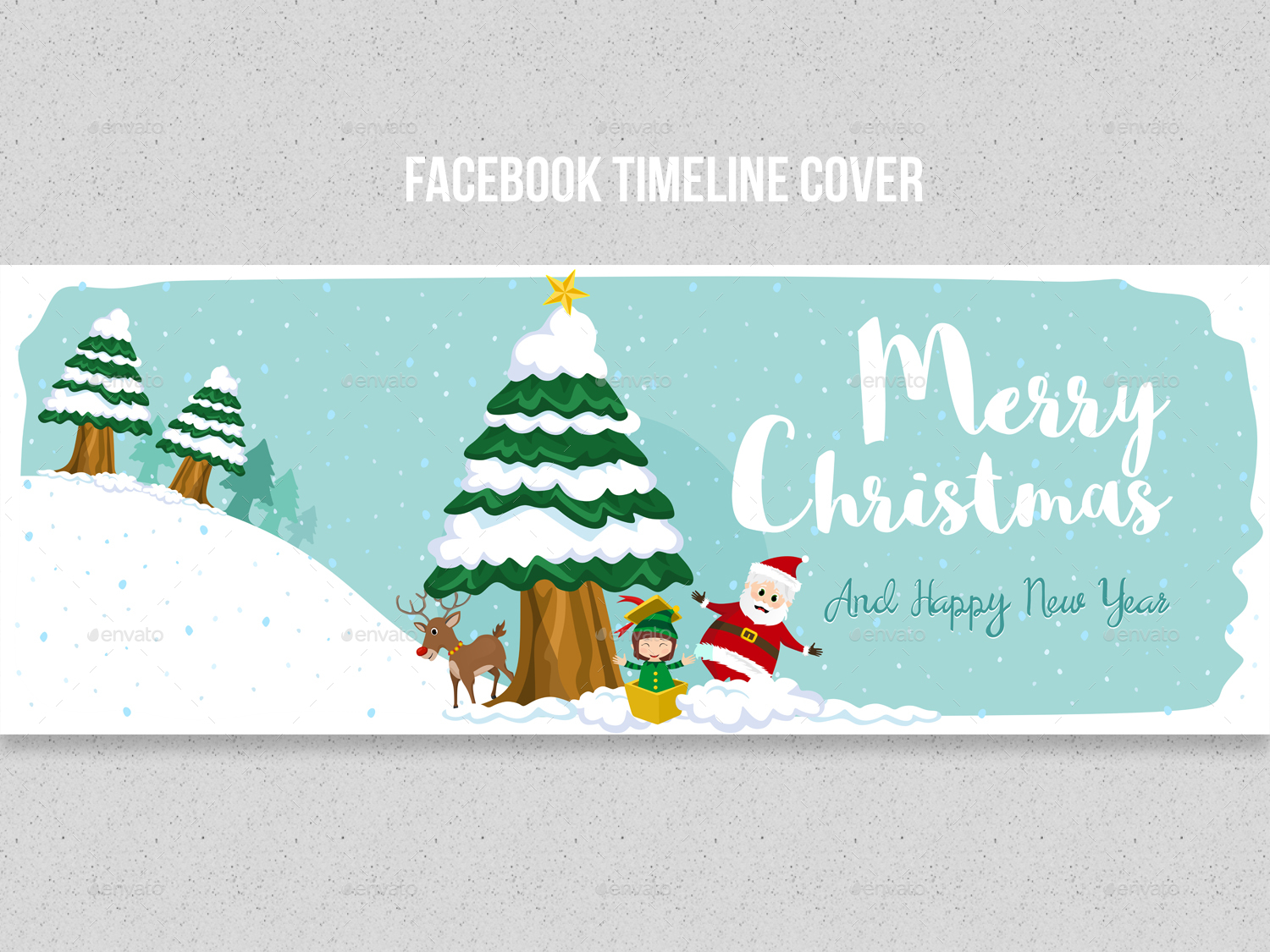 Christmas Facebook Timeline Covers by landart GraphicRiver