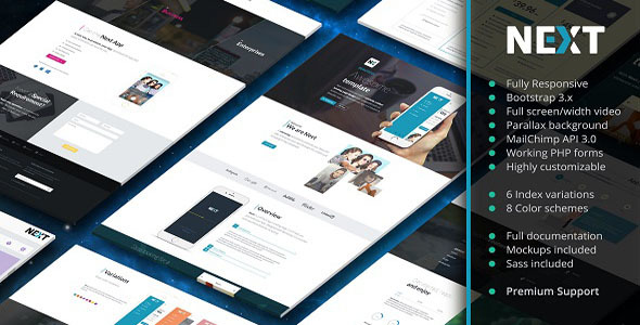 Next - App - ThemeForest 18675016