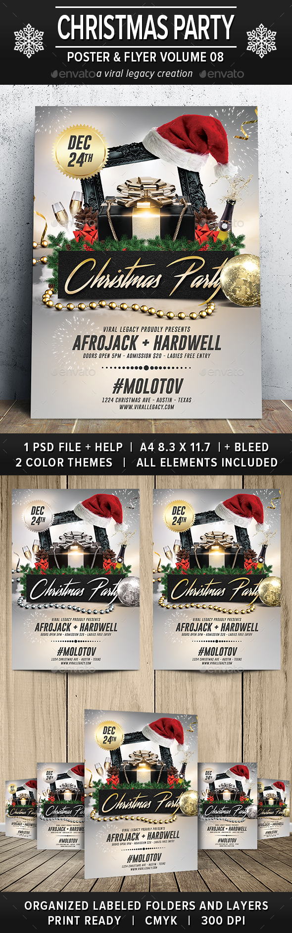 Christmas Party Poster / Flyer V08 - Events Flyers