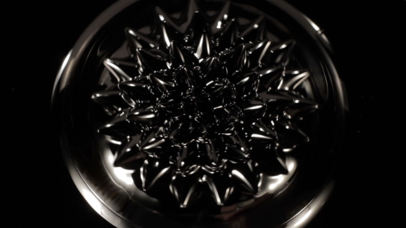 Ferrofluid. Beautiful Forms.