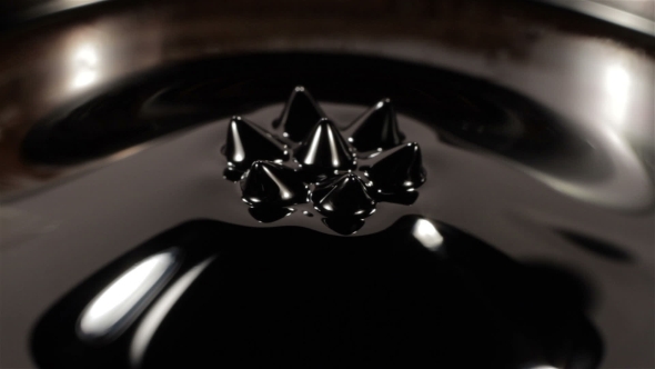 Ferrofluid. Beautiful Forms.
