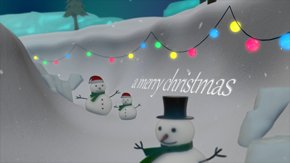 Snowmen Christmas Wishes - VideoHive 19111738