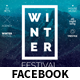 Winter Festival Facebook Covers and Post Banners, Web Elements ...