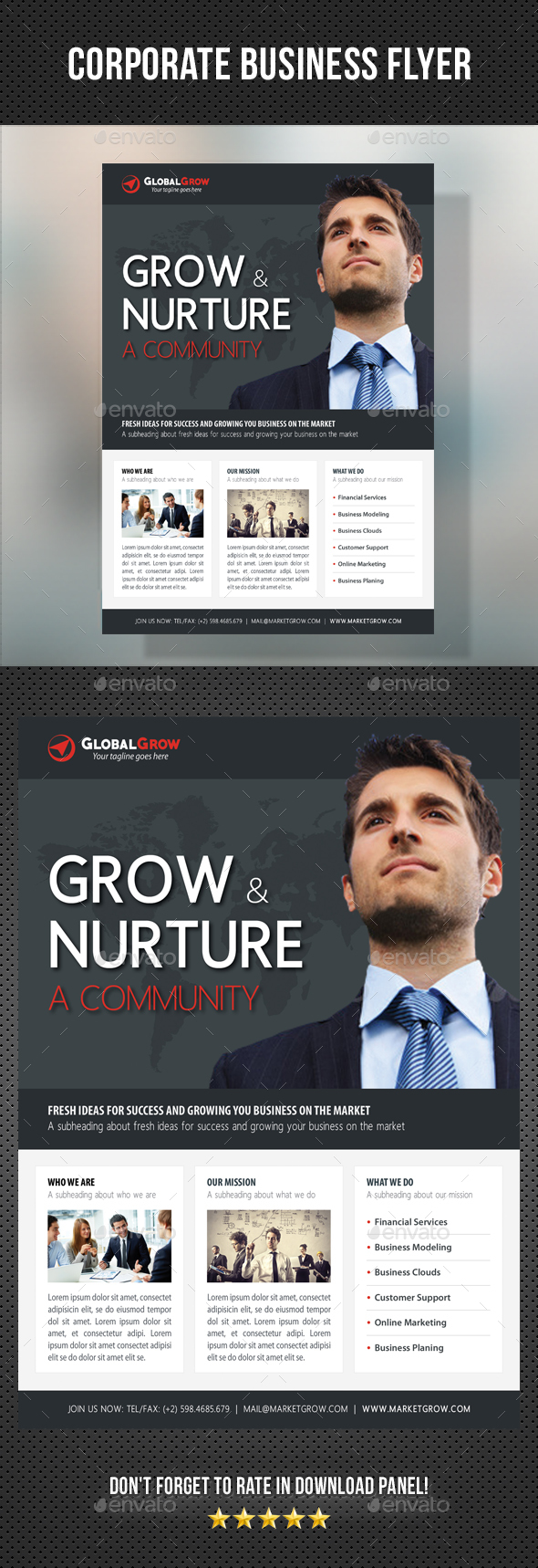 Corporate Business Flyer 12 - Corporate Flyers