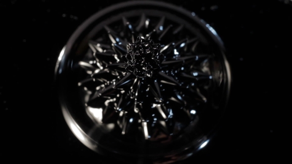 Ferrofluid. Beautiful Forms.