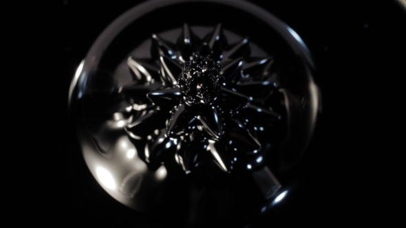 Ferrofluid. Beautiful Forms.