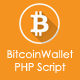 BitcoinWallet PHP Script v1.0 - CodeCanyon Item for Sale