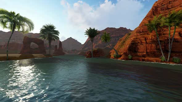 Panorama of the mountains in the afternoon alt