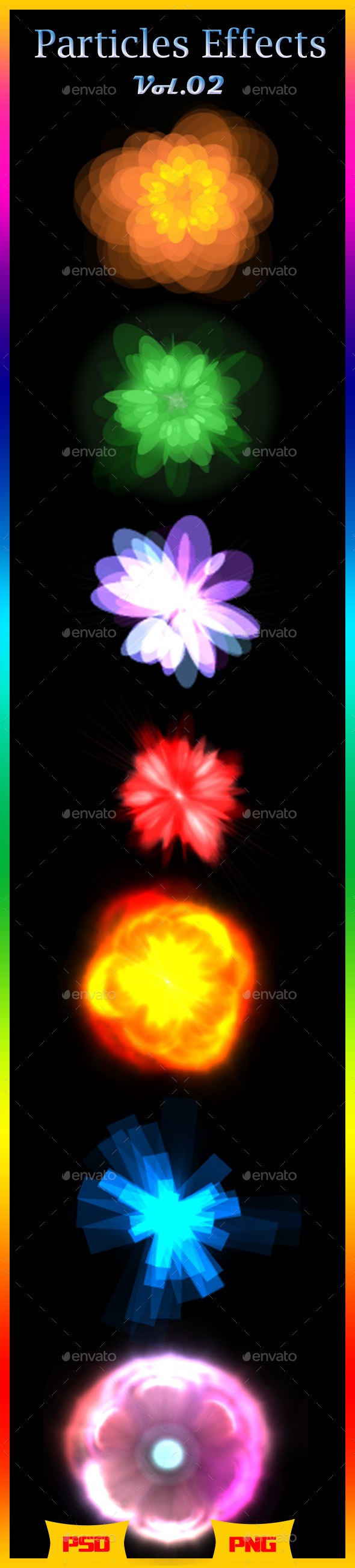 Particles Effects Vol 02 - Sprites Game Assets