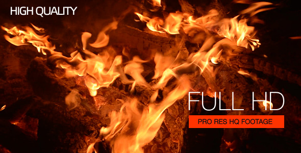 The Bonfire Glowing Particles