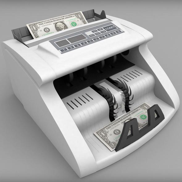 Money Counter Bank - 3Docean 19116853