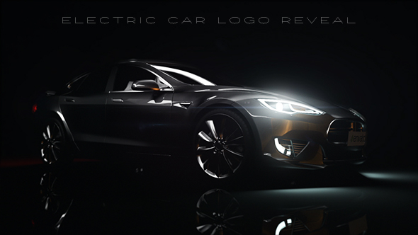 Electric Car Logo Reveal