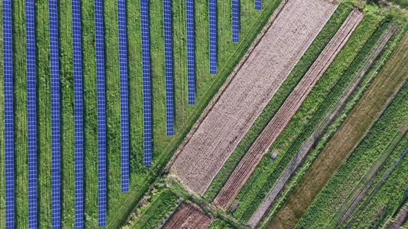 Solar Panel From Above