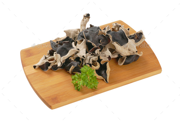 Wood ear mushrooms - Stock Photo - Images