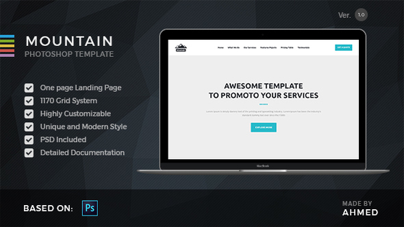 Mountain - Marketing - ThemeForest 19126012