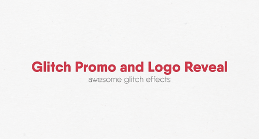 Glitch Promo and Logo Reveal