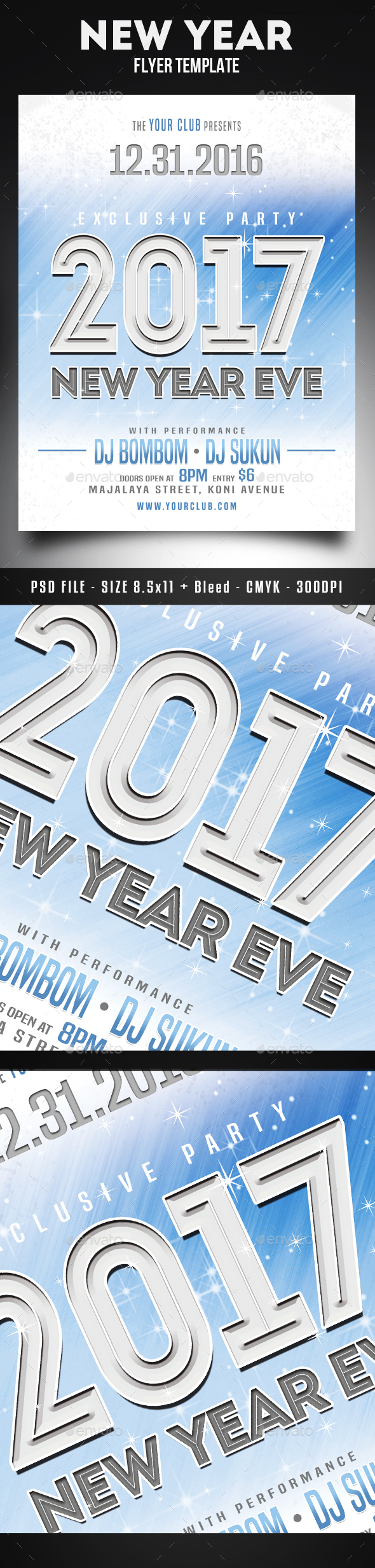New Year Eve Flyer - Holidays Events