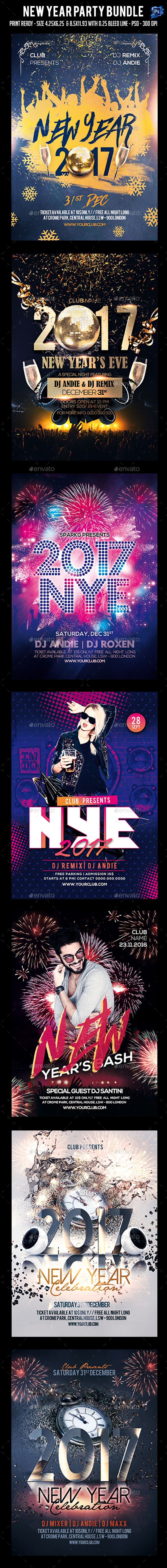 New year Party Bundle - Clubs & Parties Events