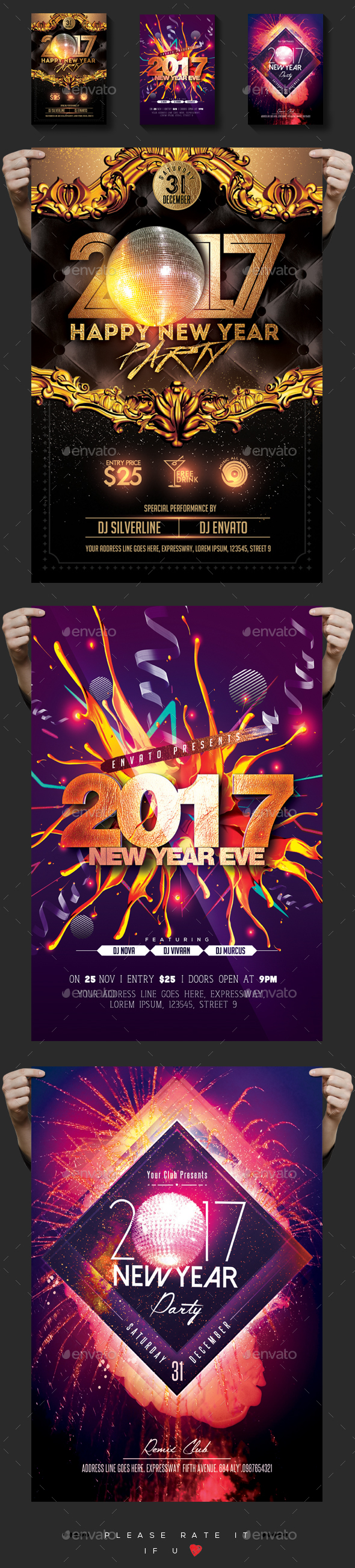 Bundle of New Year Party - Clubs & Parties Events