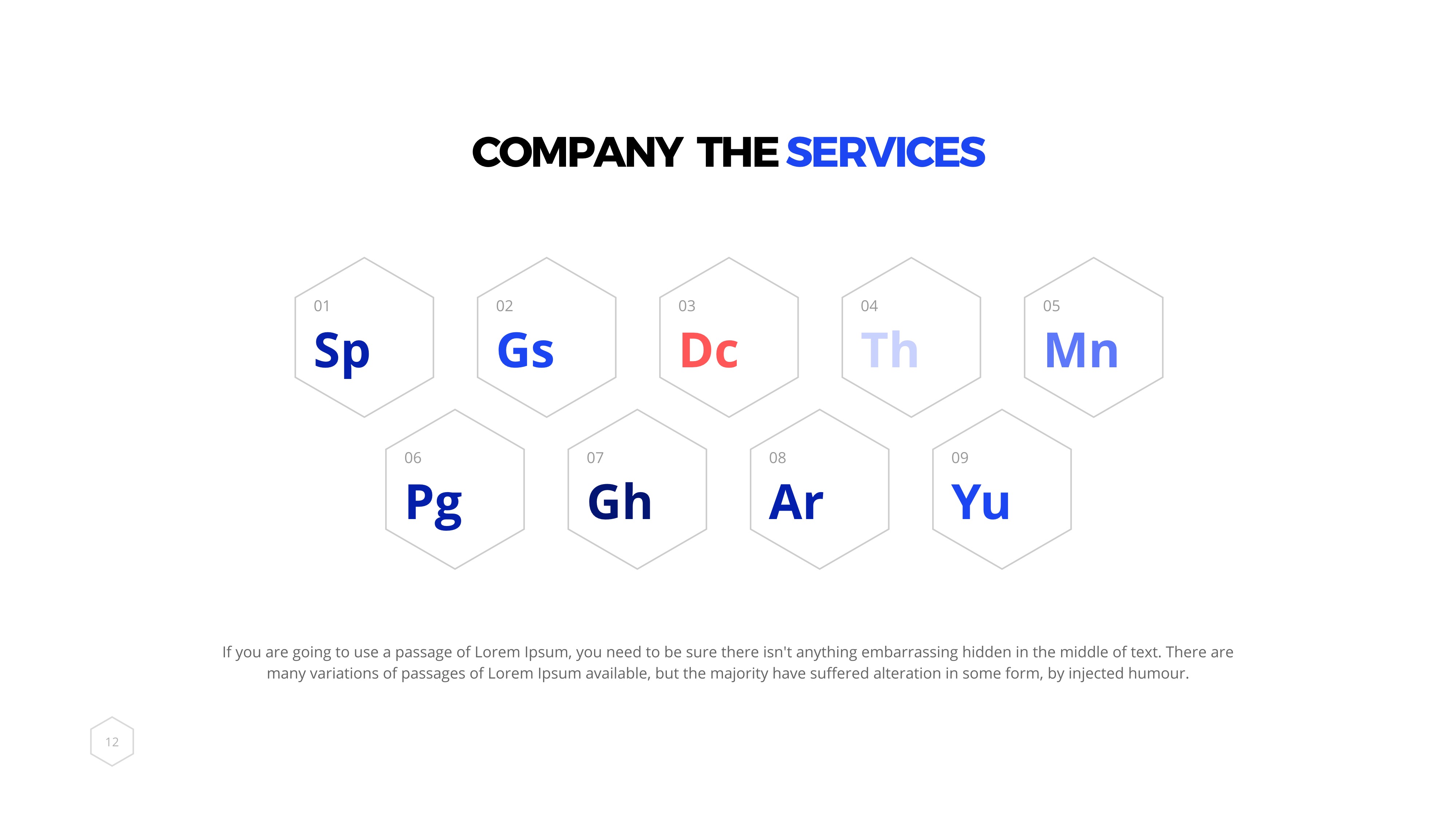 Hexagon Keynote Template by dublin_design GraphicRiver