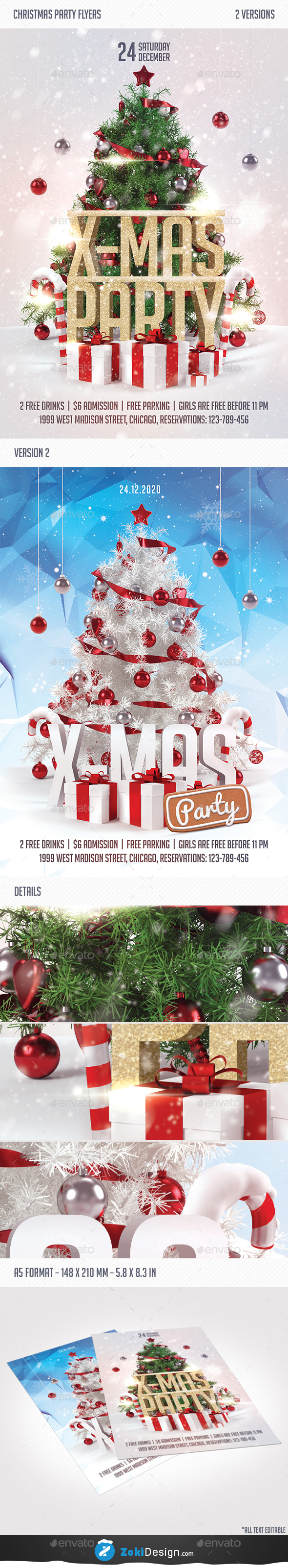 X-Mas Flyer - Holidays Events