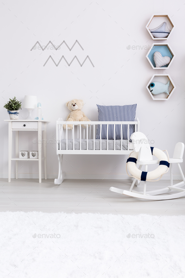 Cradle, Baby, Nursery, Rocking