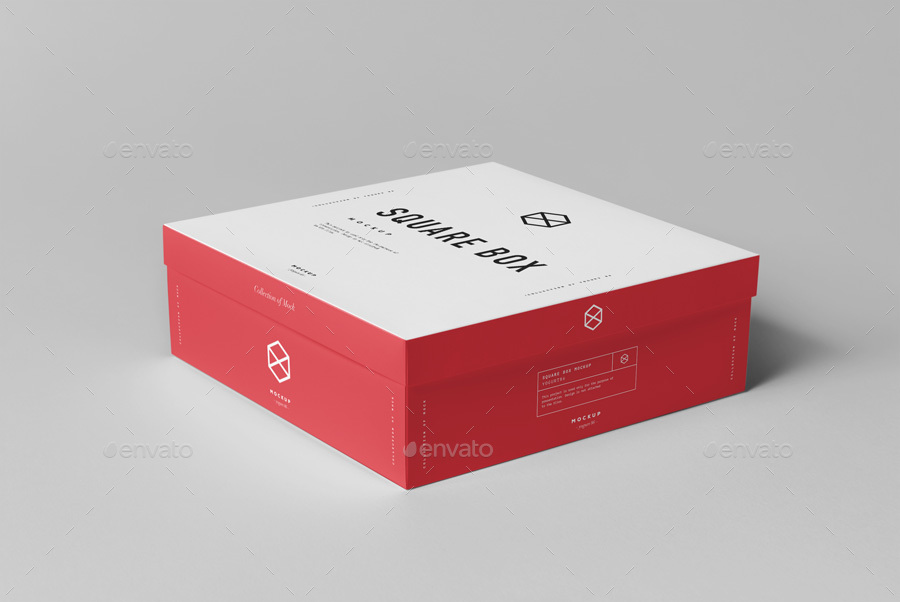 Download Square Shoe Box Mock Up By Yogurt86 Graphicriver