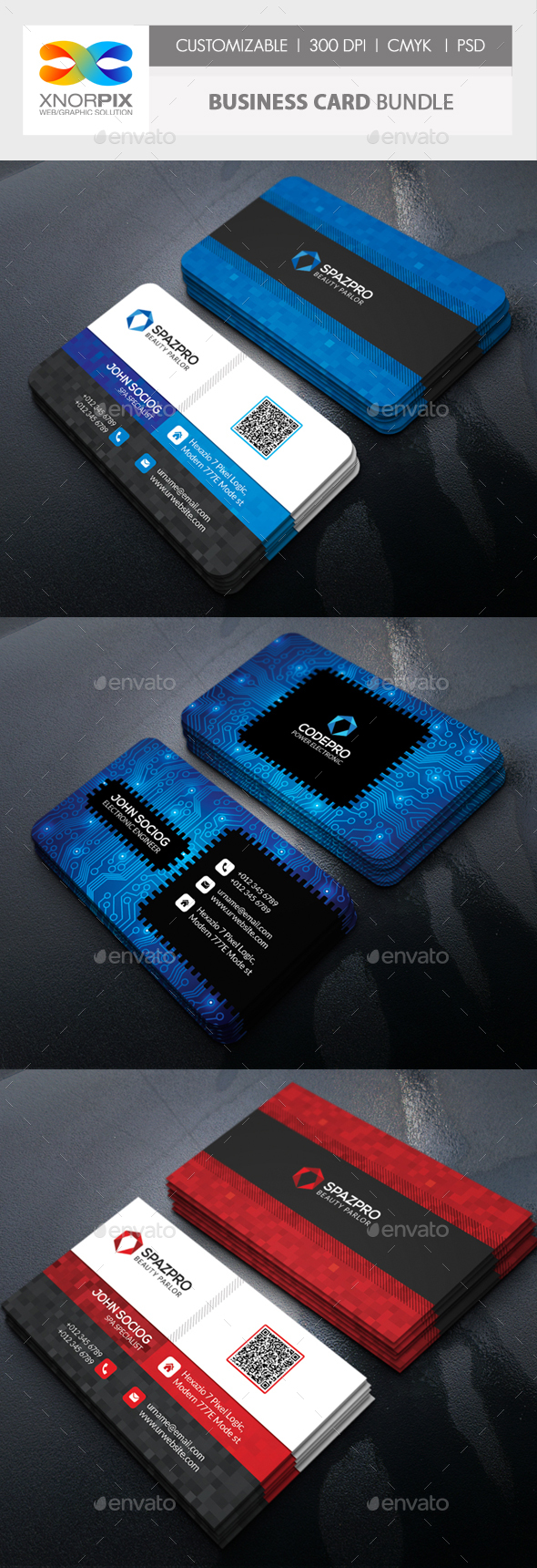 Business Card Bundle - Corporate Business Cards