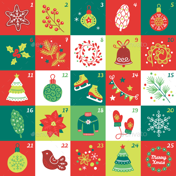 Christmas Advent Calendar - Christmas Seasons/Holidays