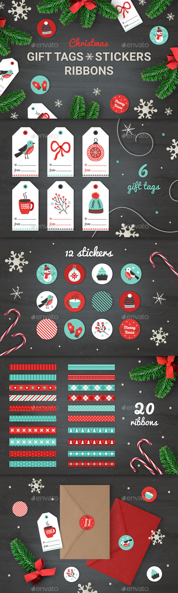 Christmas Elements - Christmas Seasons/Holidays
