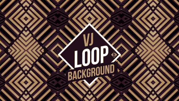 Dominos Kaleidoscope VJ Loop V6