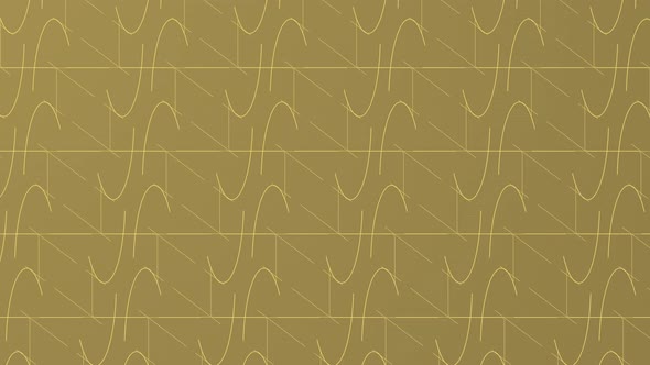 Geometric beige brown pattern 4k motion animation where lines and shapes intersect alt