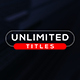 Unlimited Minimal Titles - VideoHive Item for Sale