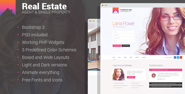 Free Real Estate Agent Website Templates - Top 2022 Themes by Yola