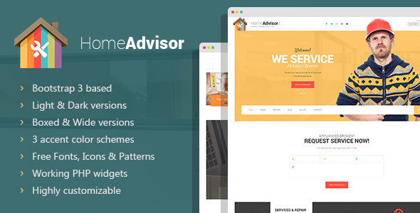 Home advisor - ThemeForest 16997546