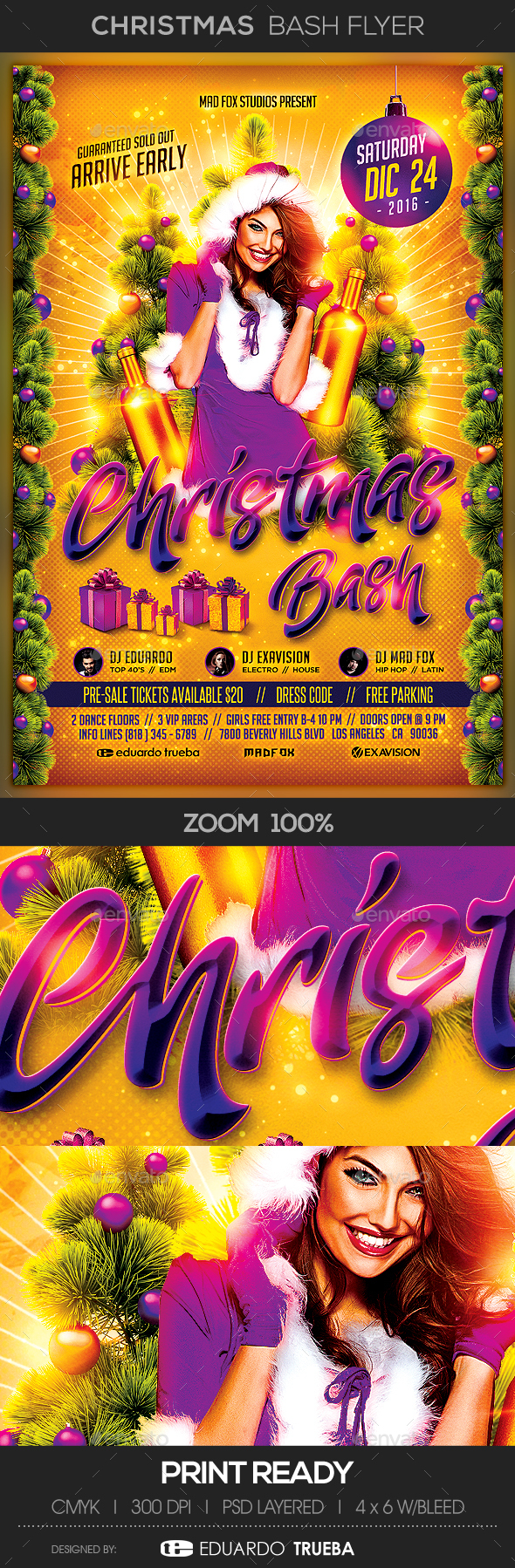 Christmas Bash Flyer - Events Flyers