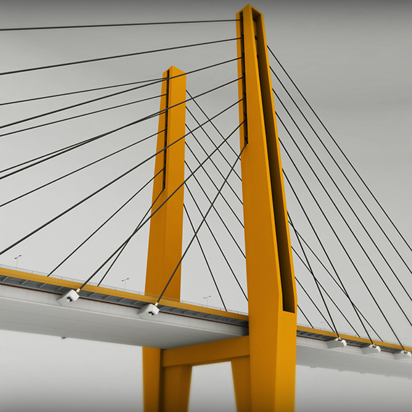 Suspended Bridge - 3DOcean Item for Sale