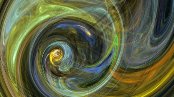 Colorful Whirlpool Abstract Background Loop