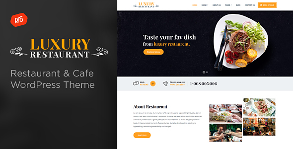 Luxury - RestaurantCafe - ThemeForest 19147476