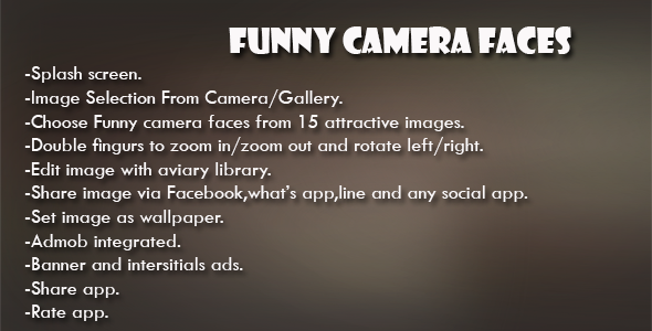 Funny Camera Faces - CodeCanyon Item for Sale