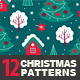 12 Christmas Seamless Patterns